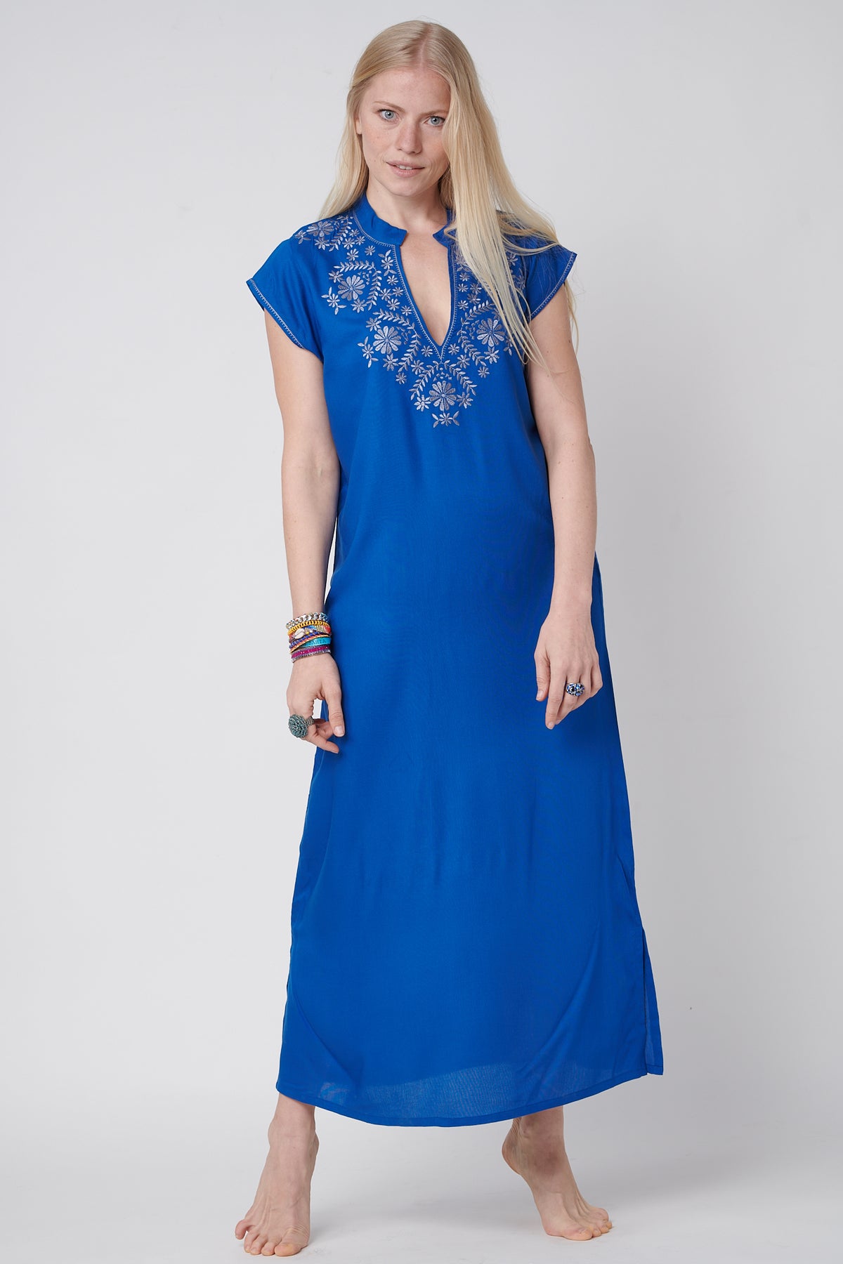 Summer Ragan Tokyo Kaftan Summer β Hand-embroidered Kaftan Dress | Sharagan β Sharagan