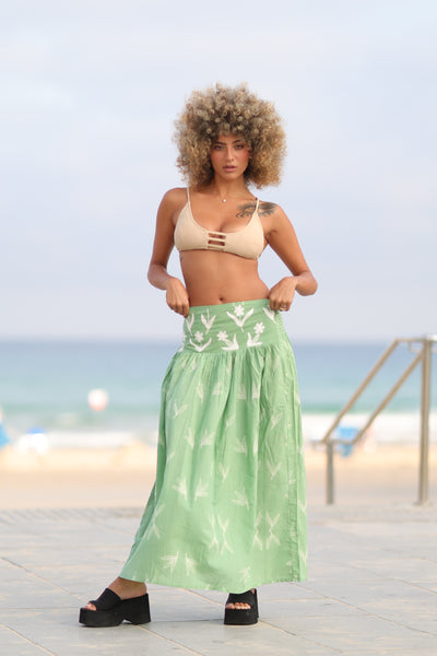Tangier maxi skirt
