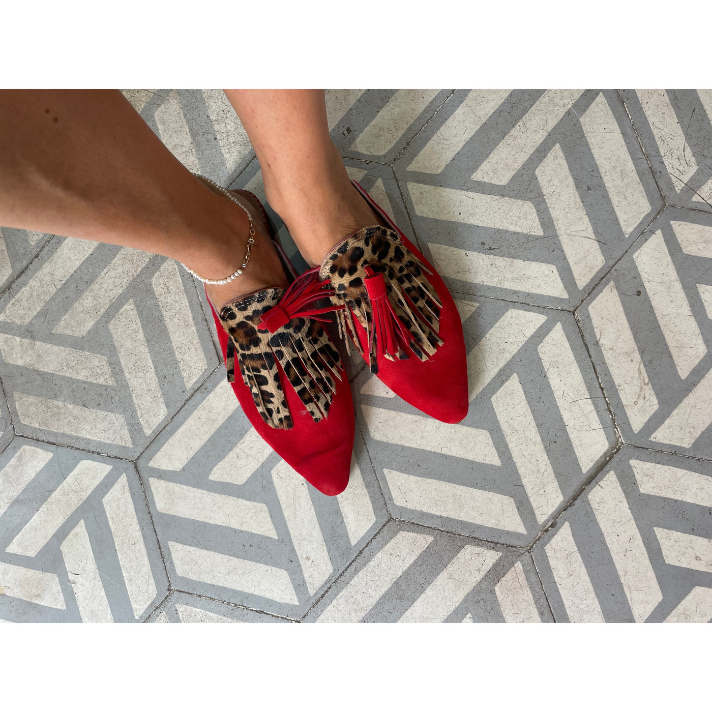 Marrakesh chic red shoes